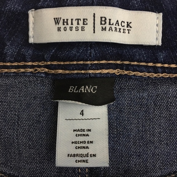 White House Black Market Boot Leg Mid rise Jeans - Picture 5 of 7
